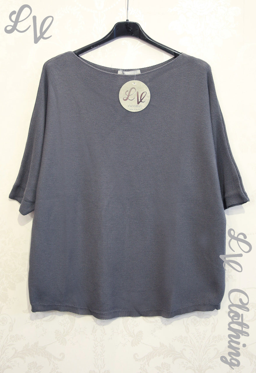 Ladies Fine Knit Slouch Jumper £13.99