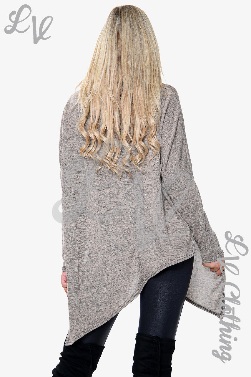 Dames Coltrui Marl Top Tan Stukprijs € 11,99