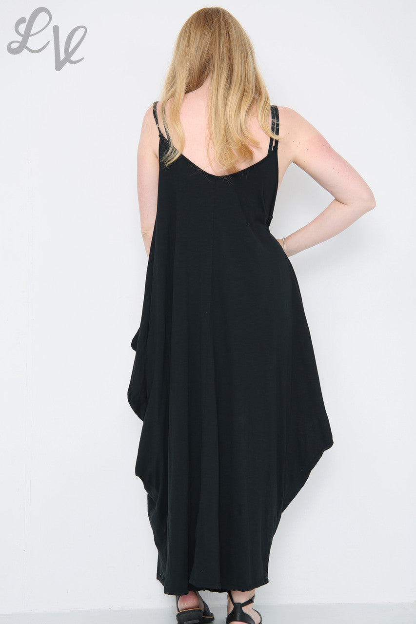 Dames Strappy Ballojurk Zwart Prijs per stuk €10,99