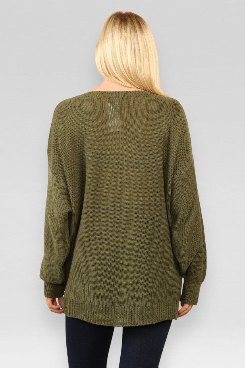 GETUFTE HART TRUI KHAKI