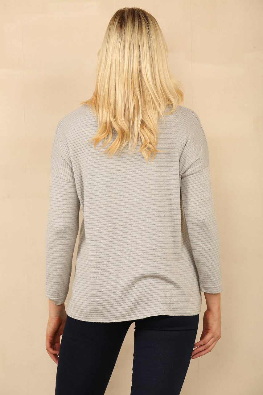 LUREX STREEPTUI TAUPE