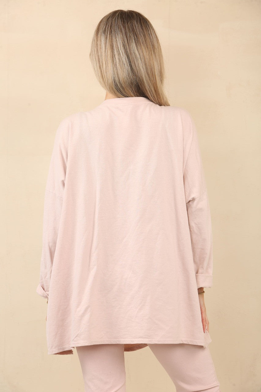 SWEATER MET DYRENPATCHES - ZACHTROZE