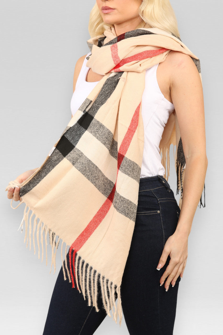 GERUITE SJAAL BEIGE