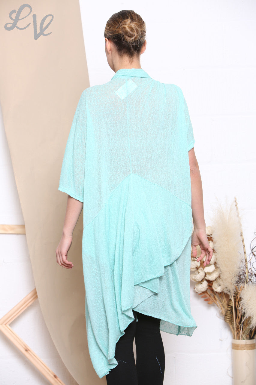 Dames losvallend veststijl top Tiffany