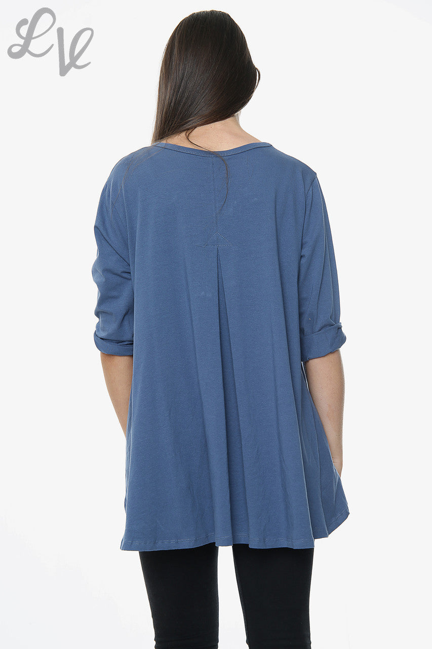 Dames Effen Swing Top Jeans Stukprijs € 9,99
