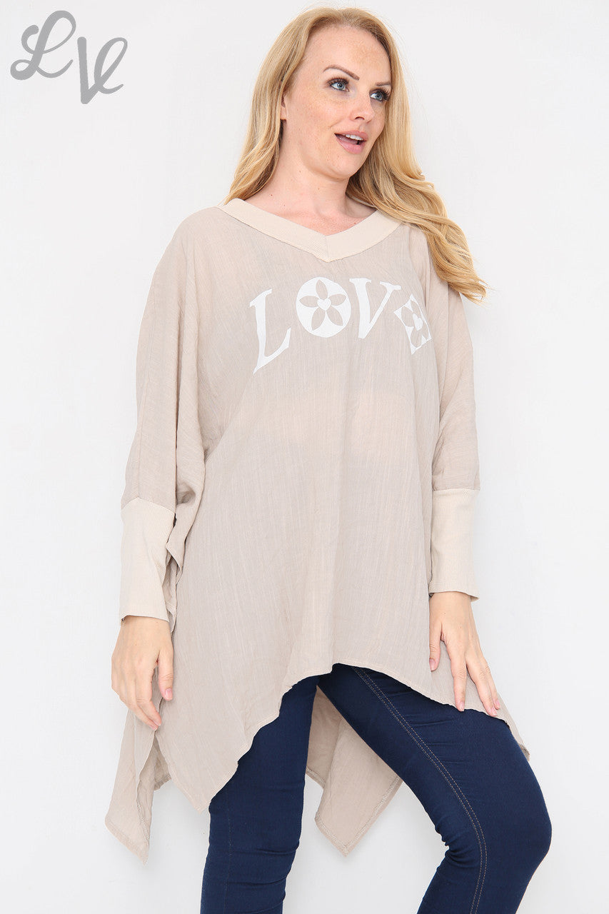 Dames Batwing Top Steen Stuksprijs WAS €9.99 NU €5.99