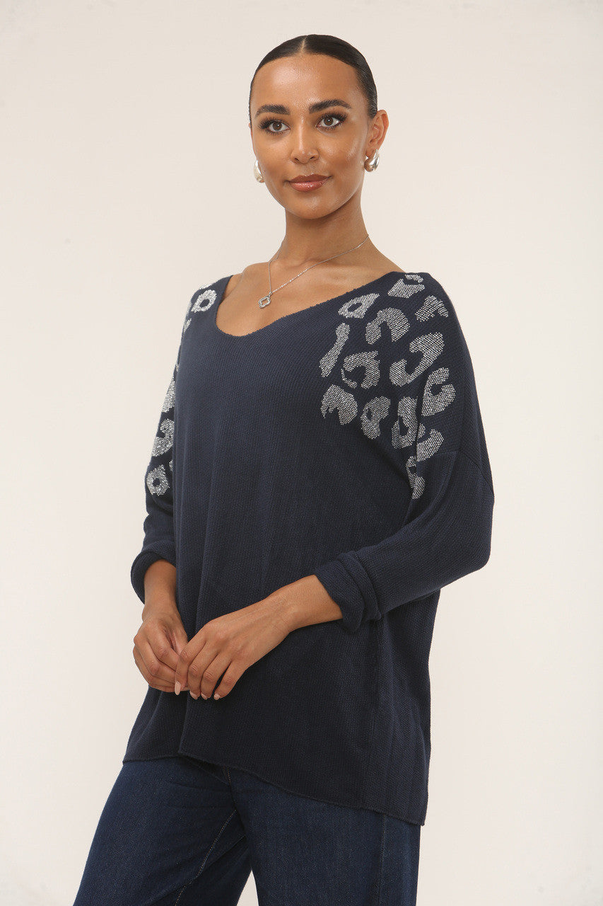 DIAMANTE LEO SCHOUDER TRUI - NAVY