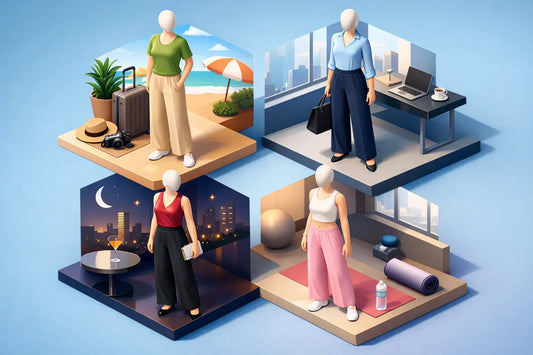 How to Style Wide Leg Trousers for Every Plan