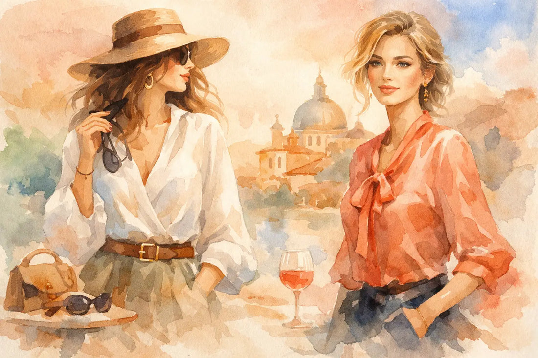 Italian Blouses for Smart Casual Outfits