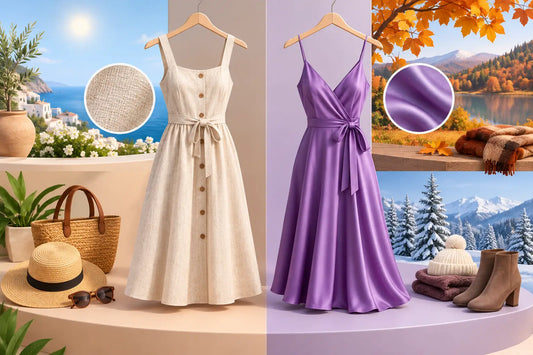 Linen Versus Viscose Dresses for Every Season