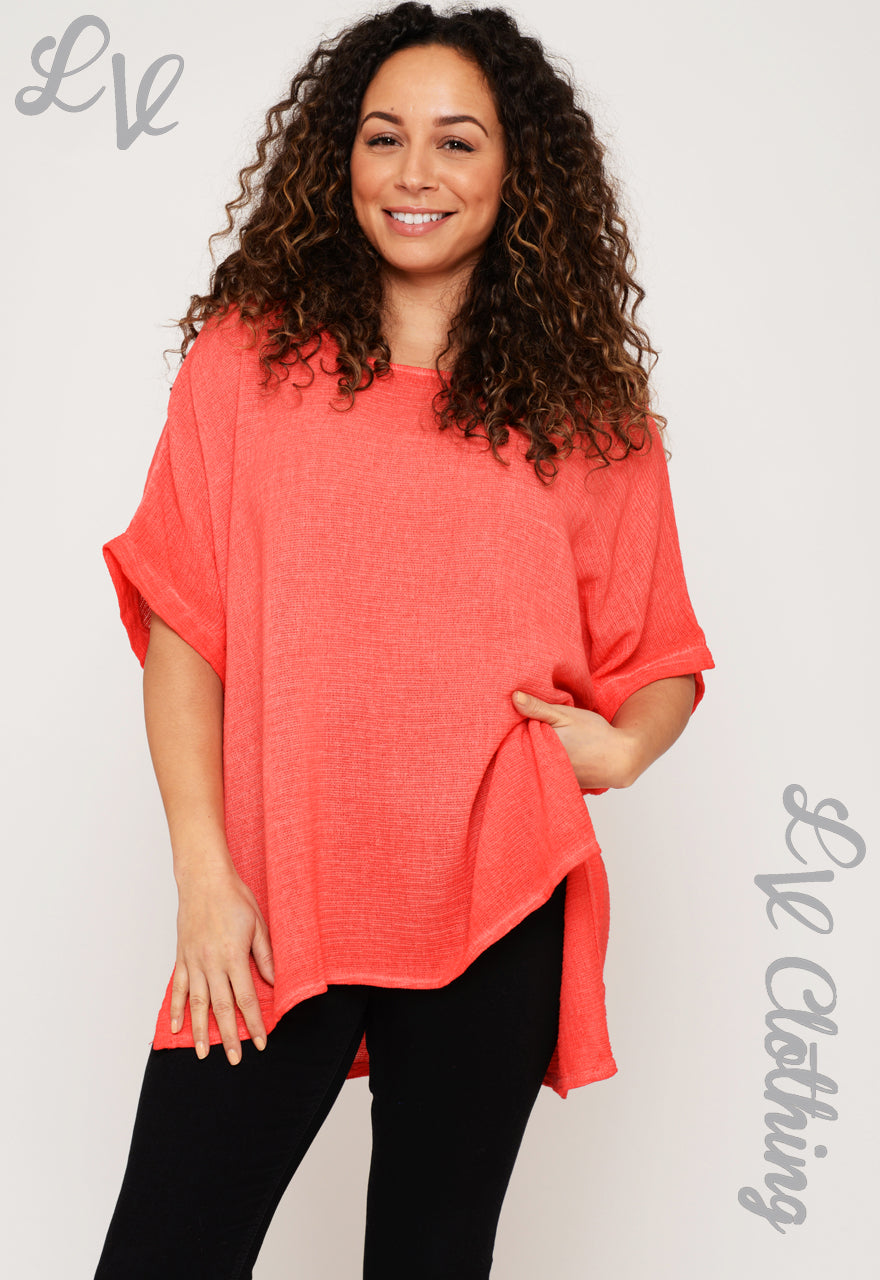 Ladies Short Sleeved Cotton Tunic £9.99
