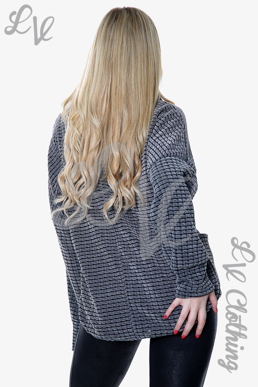 Dames Coltrui Chenille Trui Steen Stukprijs €12,99