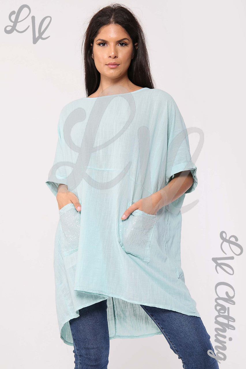 Dames Lagenlook Shift Top Tiffany - Prijs per stuk £11.99