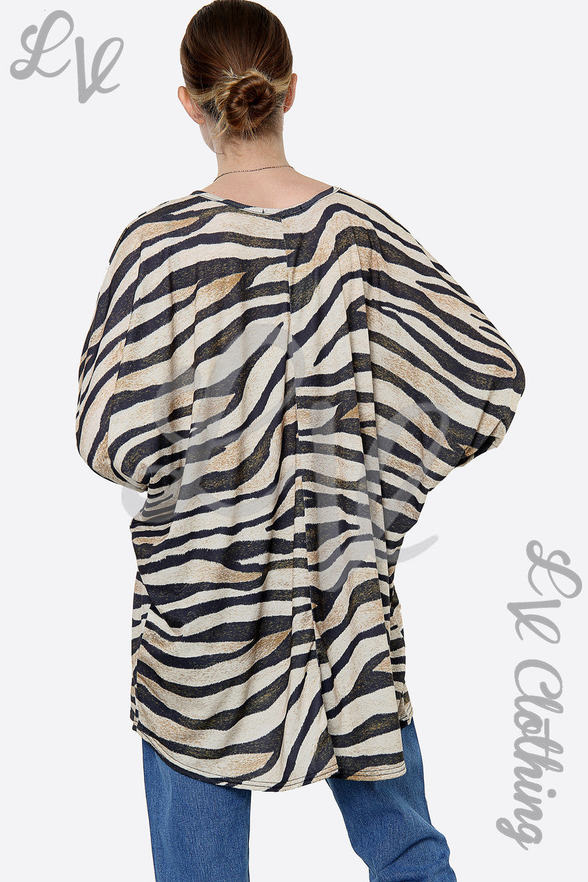 Dames Tuniek met dierenprint Prijs per stuk €8,99