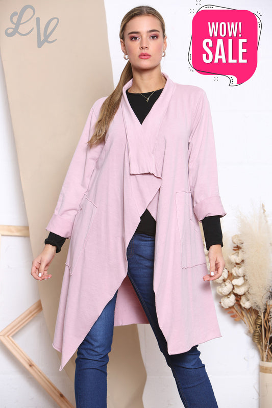 Dames Watervaljasje Vest Roze