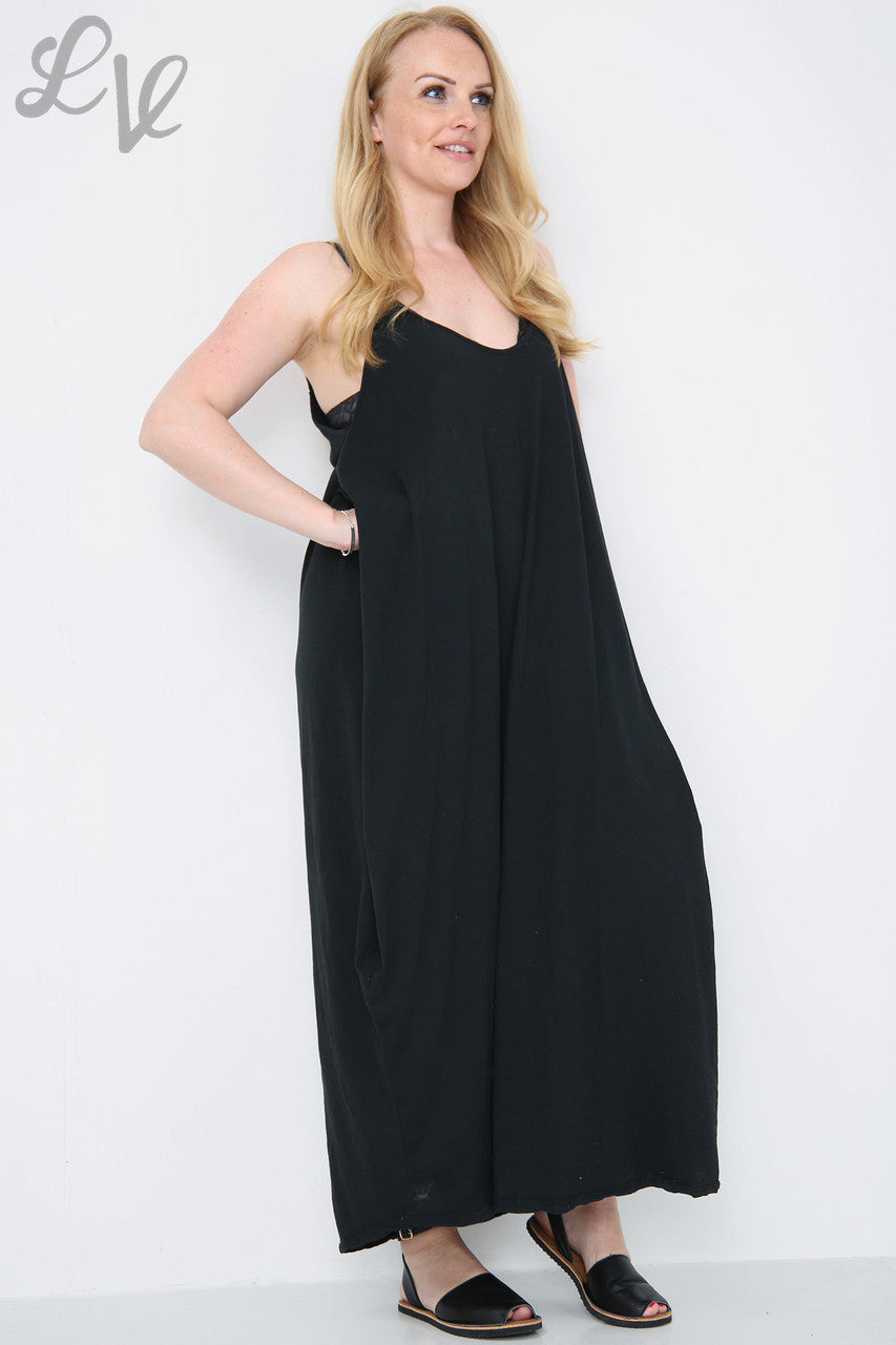 Dames Strappy Ballojurk Zwart Prijs per stuk €10,99