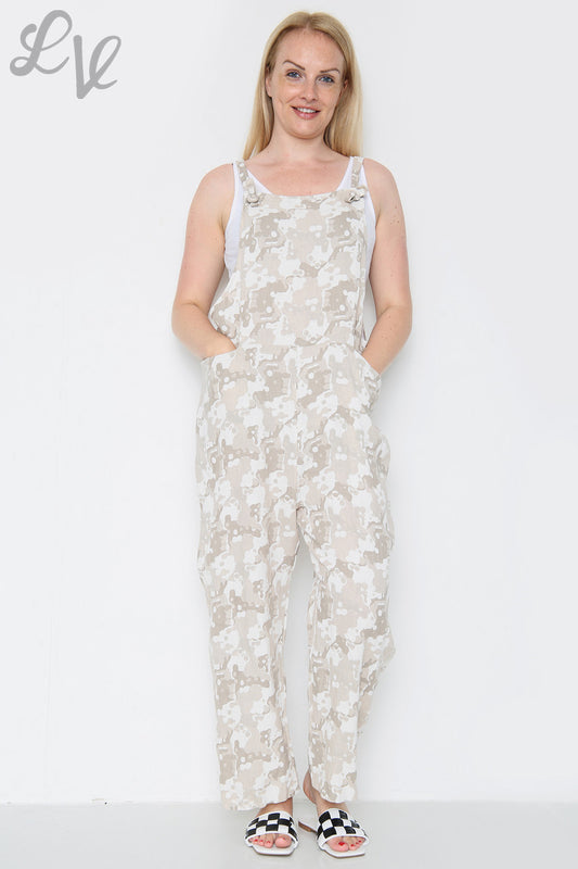 Dames Camouflage Tuinbroek Steen Prijs per stuk € 14,99