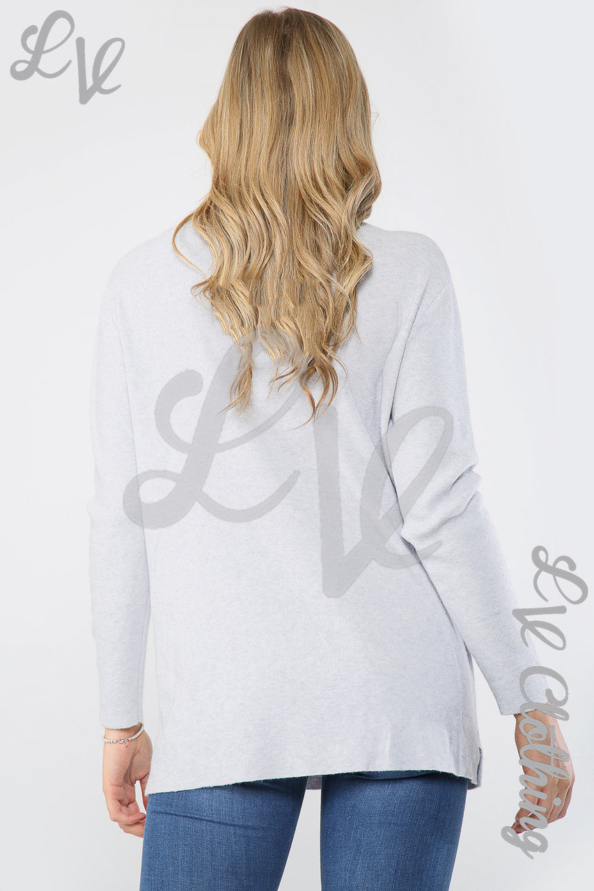 Ladies Circle Trui met Studrand Zilver Stukprijs €20,99