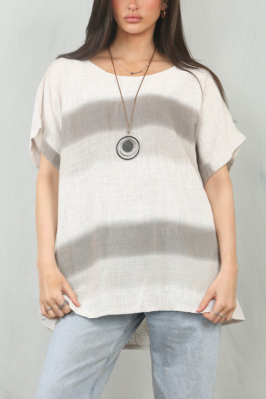 OMBRE PRINT TOP STONE