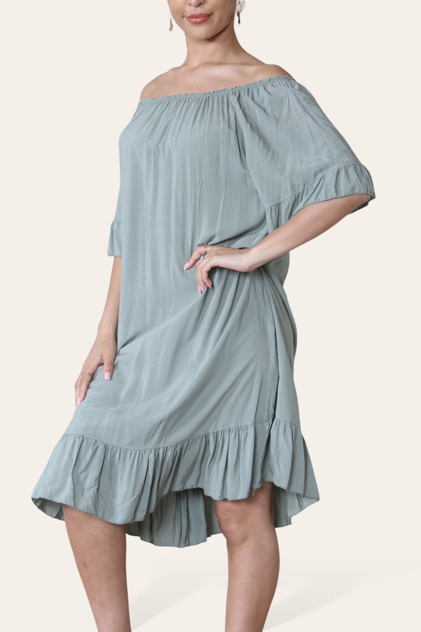 EFFEN BARDOT JURK KAKI
