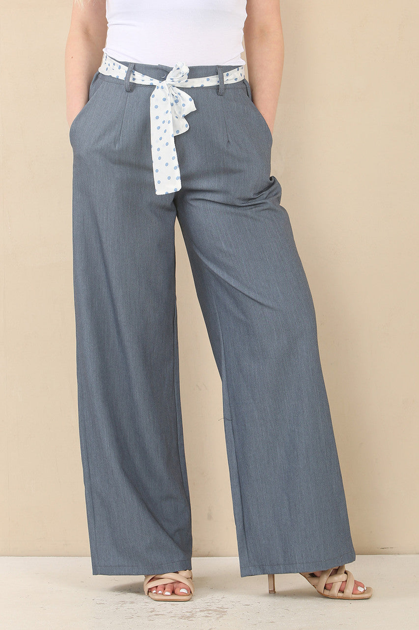 POLKA DOT KOSTUUM SET - DENIM
