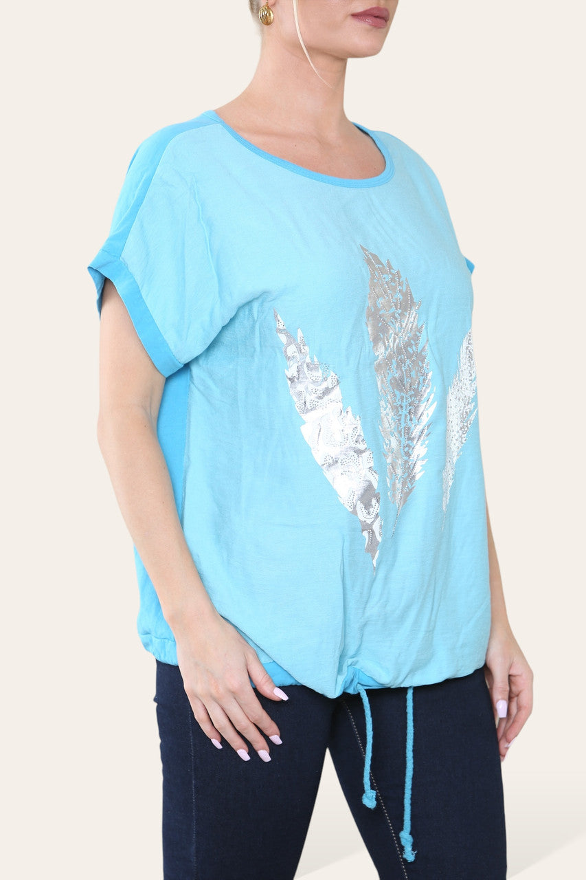 VEER FOLIE BOOM TOP TURQUOISE