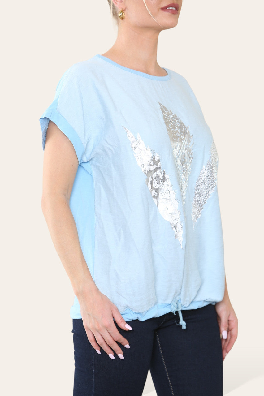 VERENFOLIE BOOMTOP LICHTBLAUW