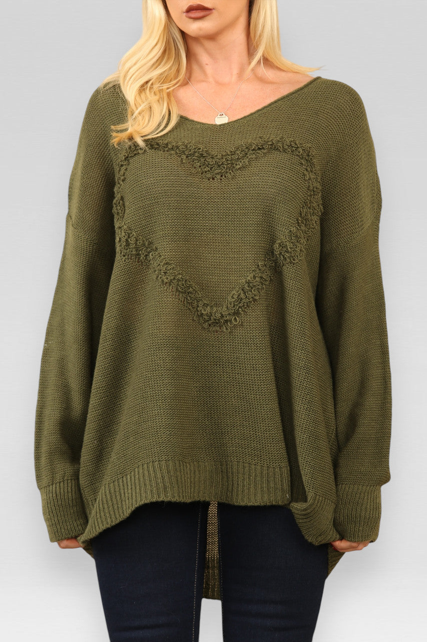 GETUFTE HART TRUI KHAKI