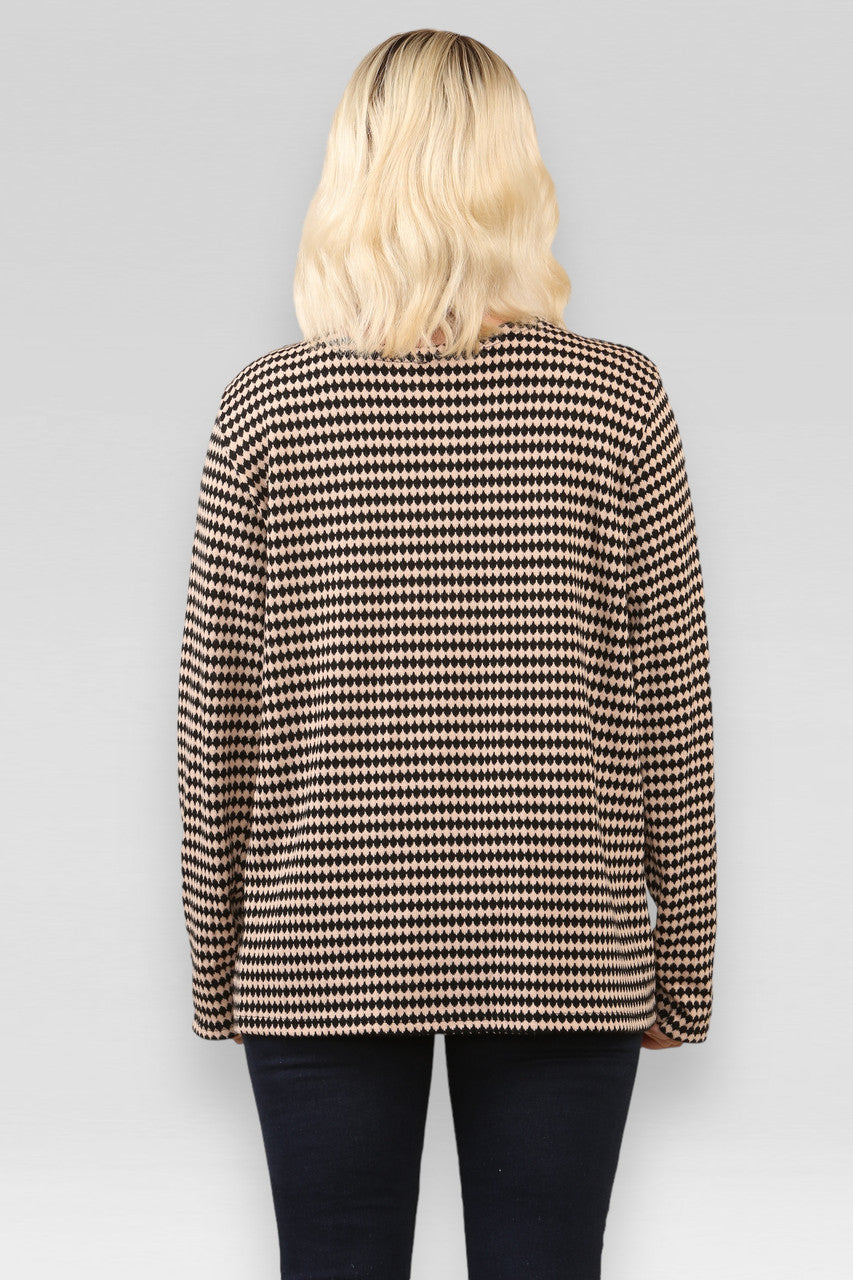 DOGTOOTH PRINT TRUI STEEN