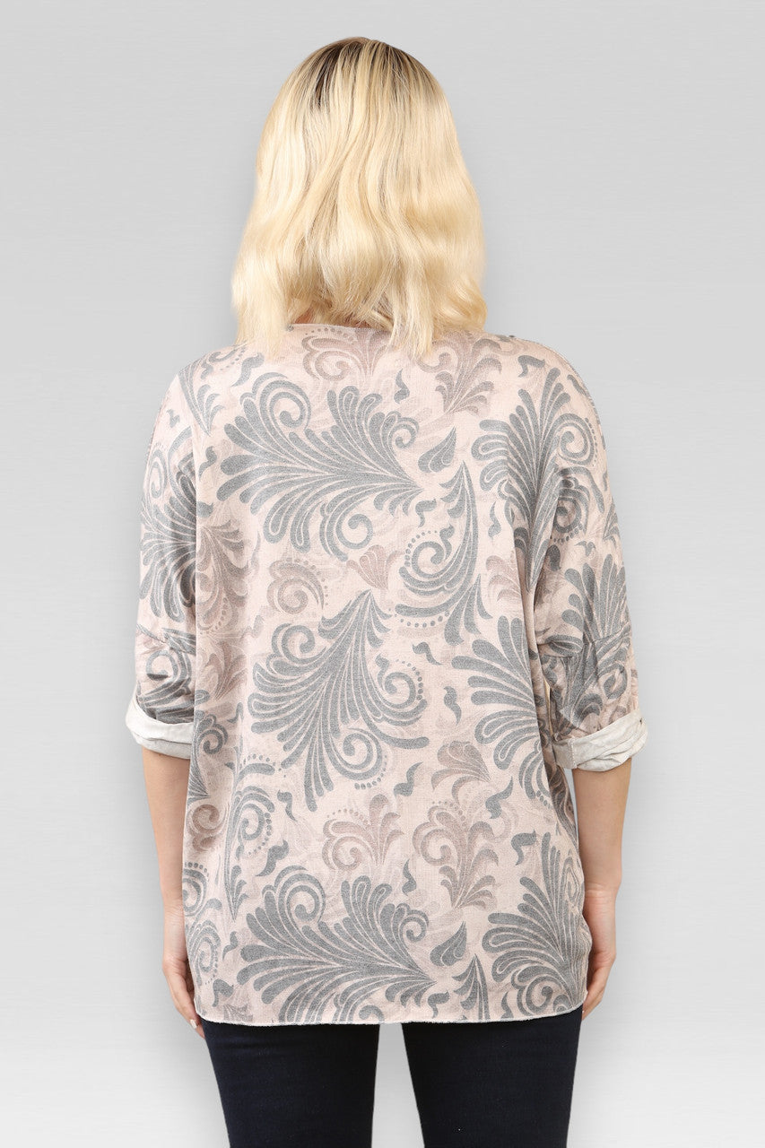 BAROK PRINT TRUI TAUPE