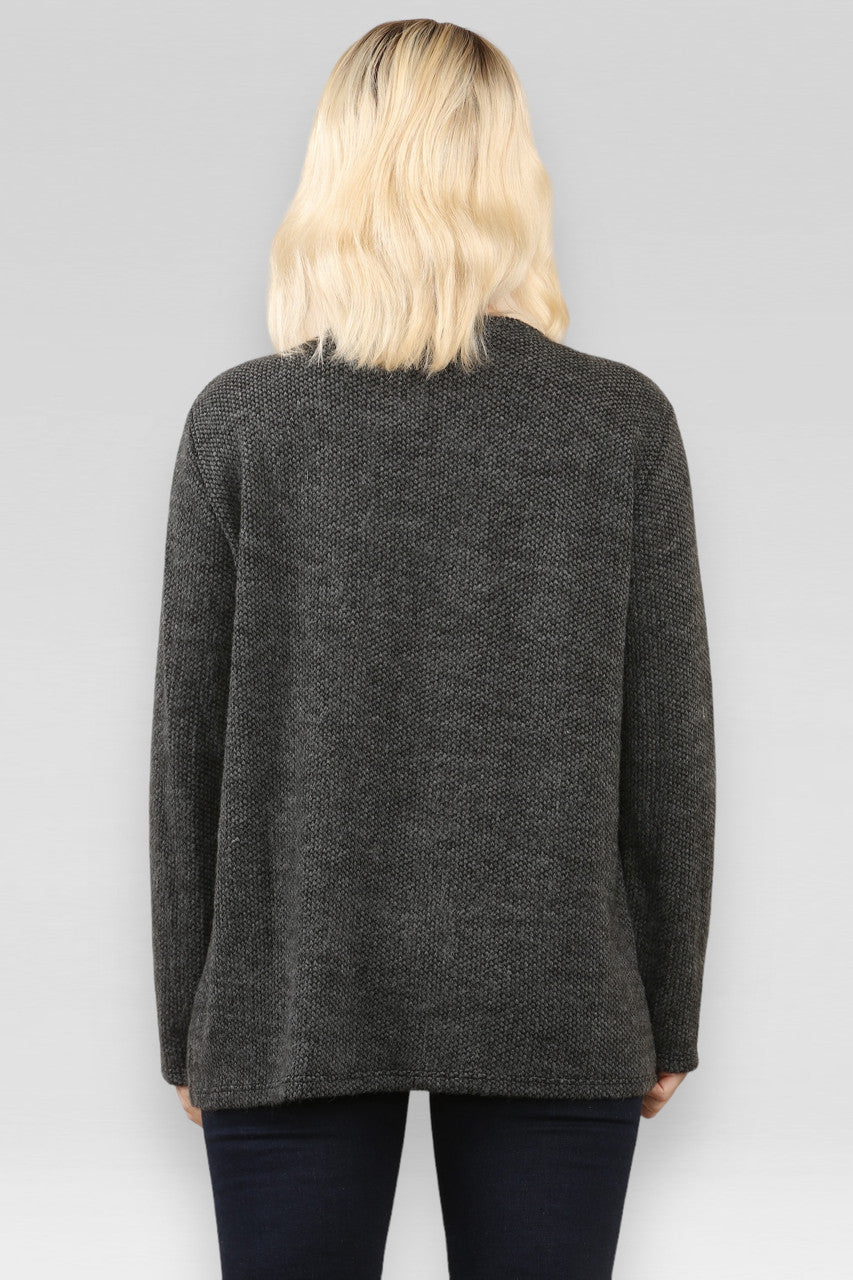 SPACE KNIT PATCHWORK TRUI HOUTSKOOL