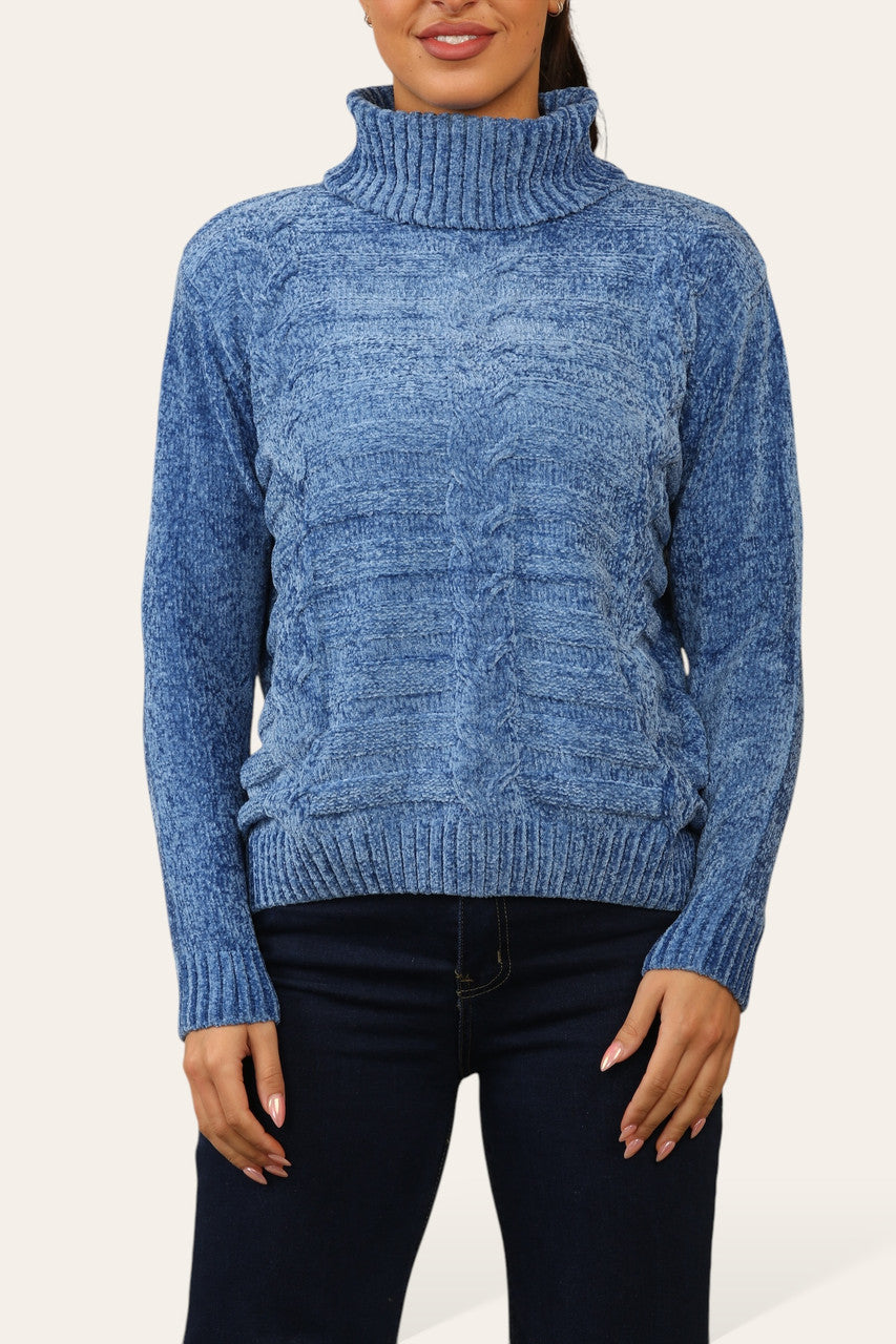 CHENILLE COLTRUI DENIM