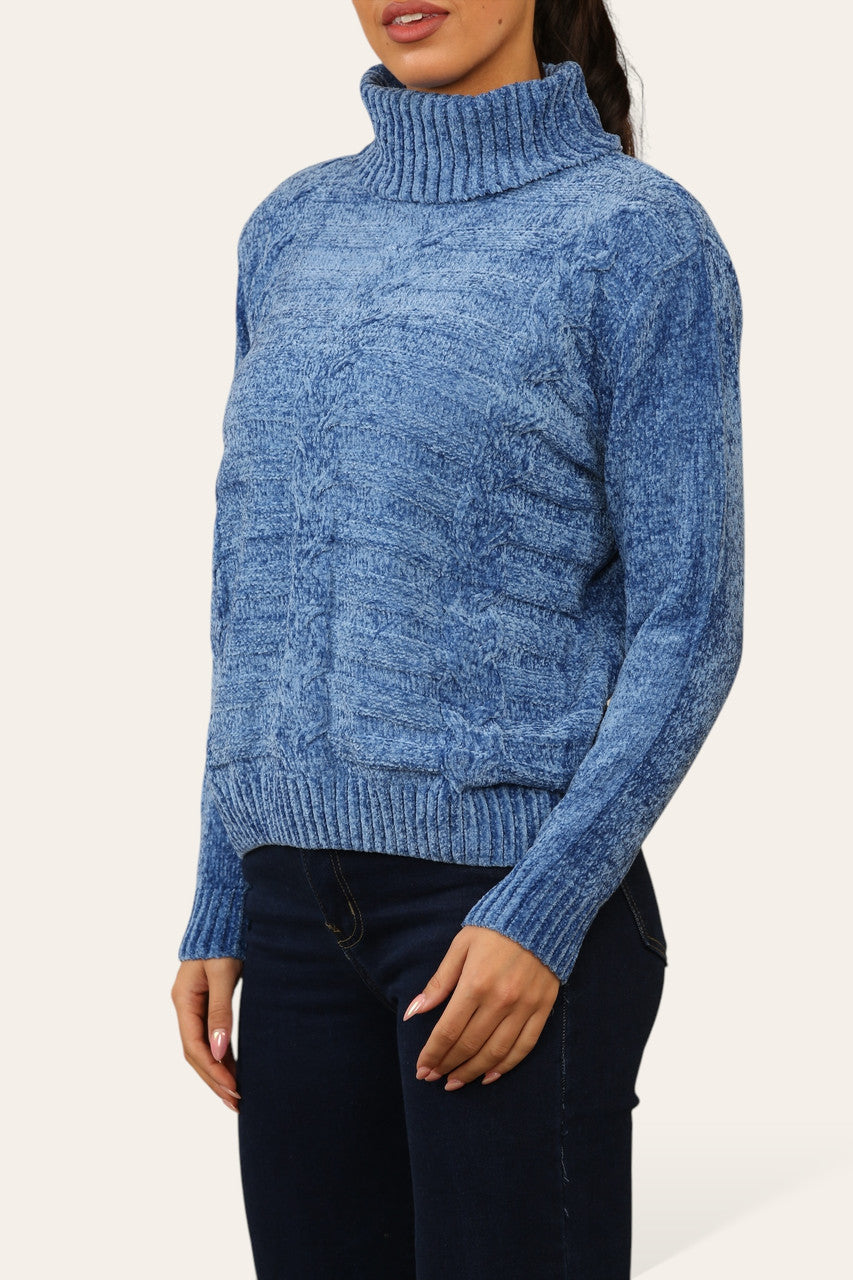 CHENILLE COLTRUI DENIM