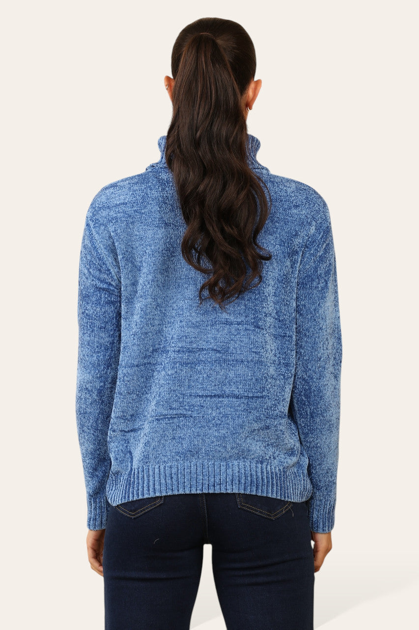 CHENILLE COLTRUI DENIM