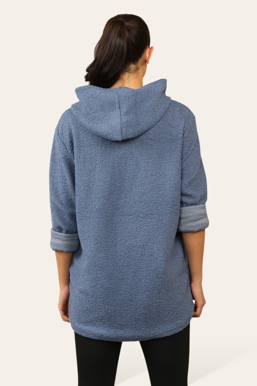 TEDDY VEST MET RITS DENIM
