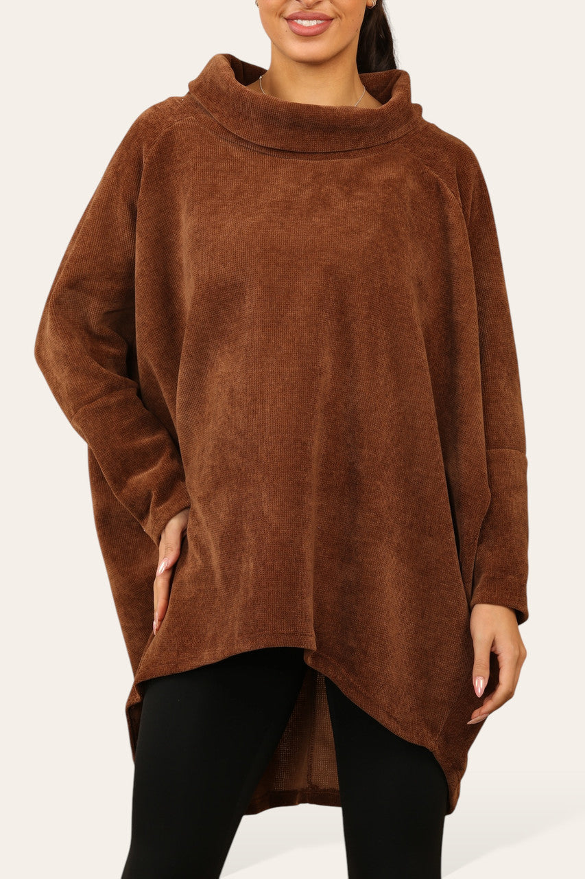 RIBFLUWEEL COLTRUI TUNIEK TOP BRUIN