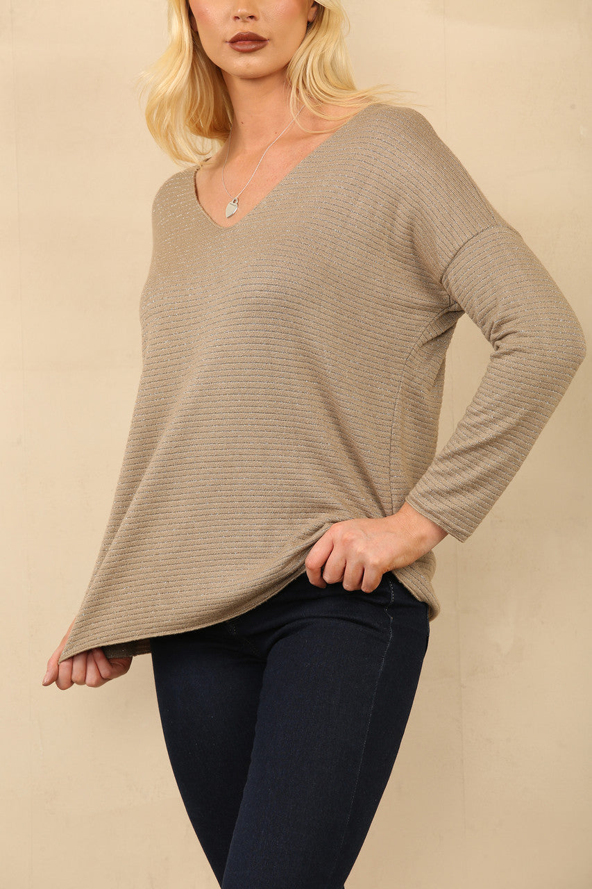 LUREX STREEPTUI BRUIN