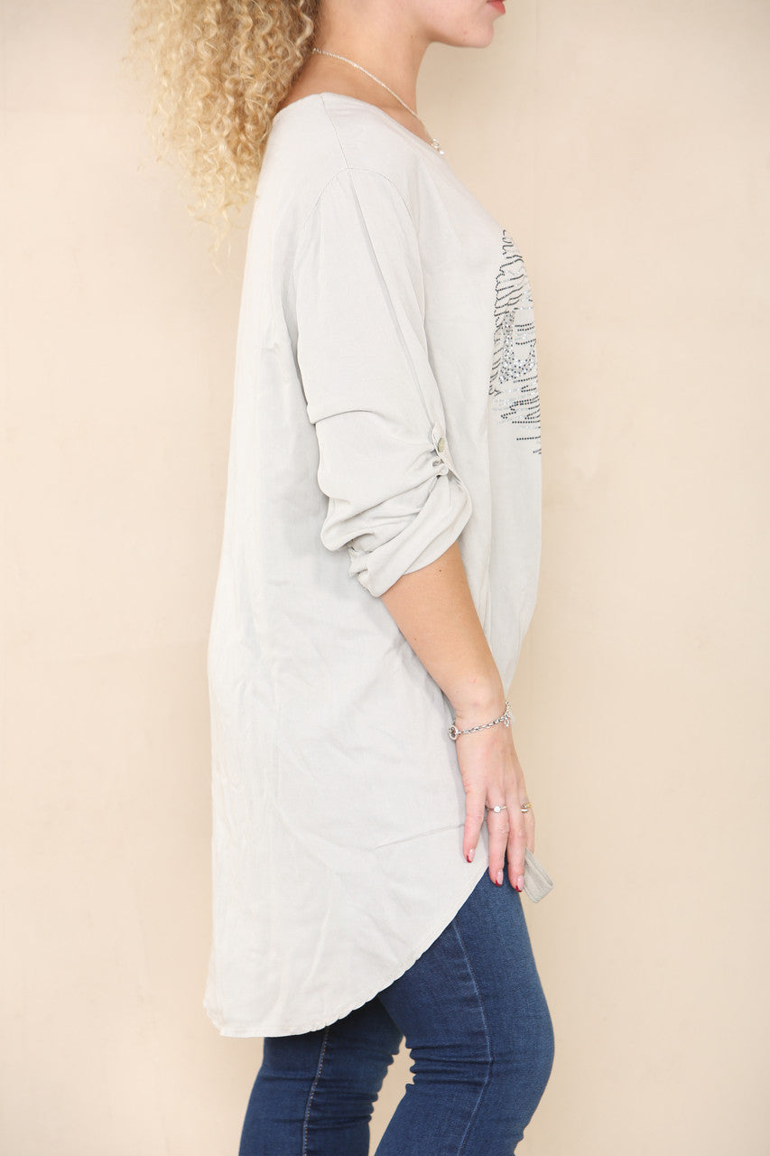 LOVE DIAMANTE HEART TOP STONE