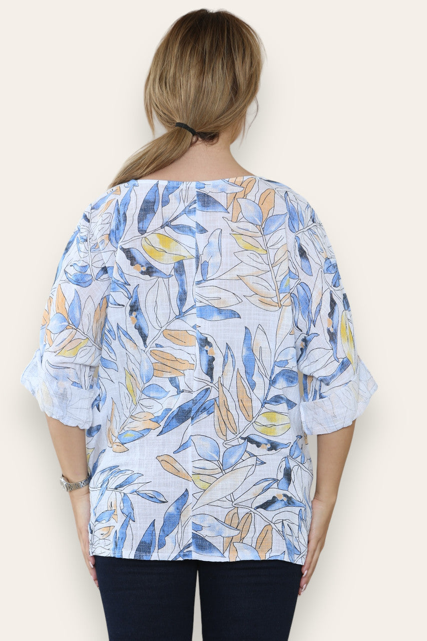 BLAD STENGEL PRINT TOP WIT