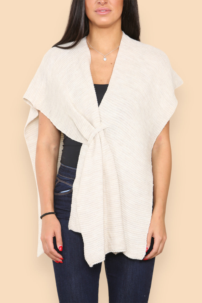 SOFT KNITTED SHAWL STONE