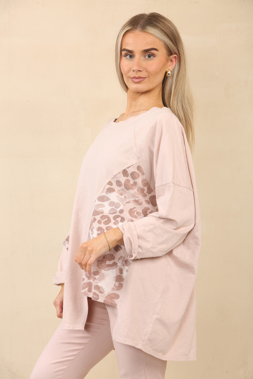 SWEATER MET DYRENPATCHES - ZACHTROZE