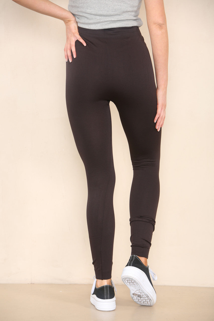 FLEECE LINED LEGGINGS MIX COLOUR