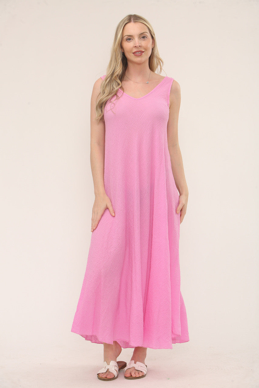 CRÊPE MAXIJURK - CANDY ROZE