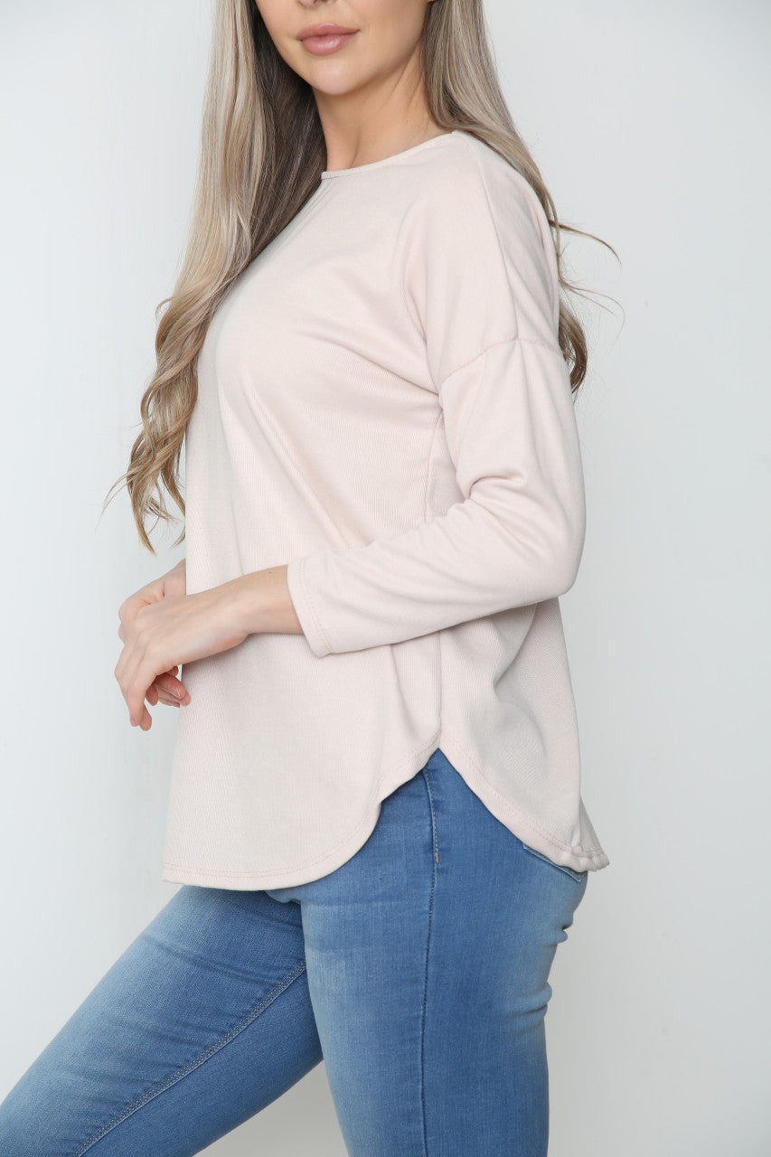Ladies Ring Back Detail Top Stone