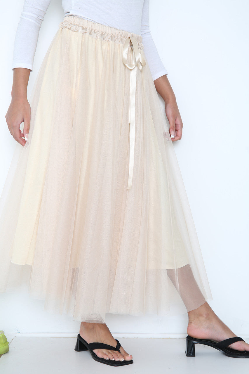 Ladies Skater Skirt Stone