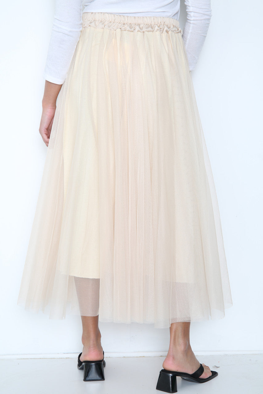 Ladies Skater Skirt Stone