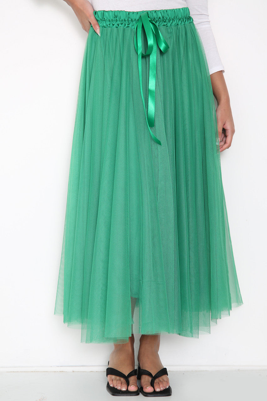 Ladies Skater Skirt Green