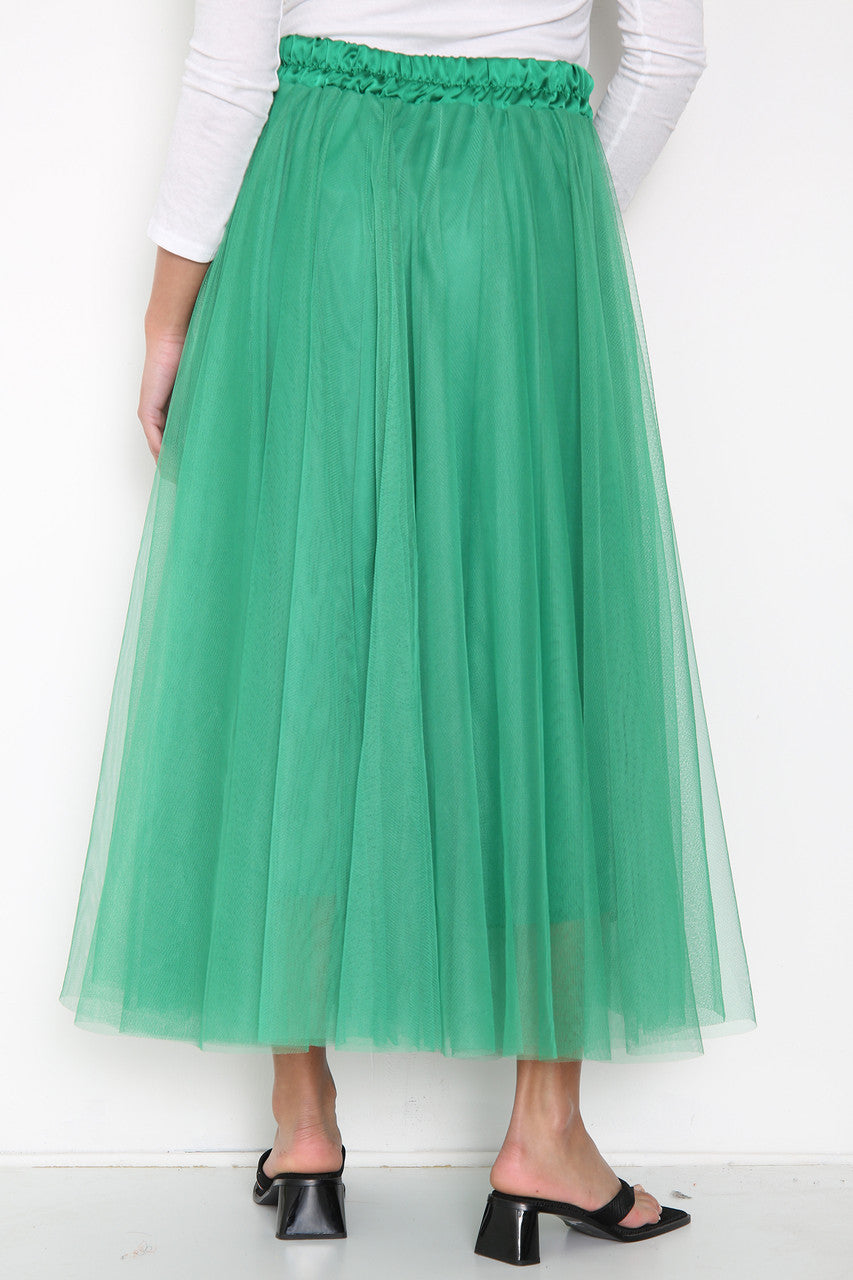 Ladies Skater Skirt Green
