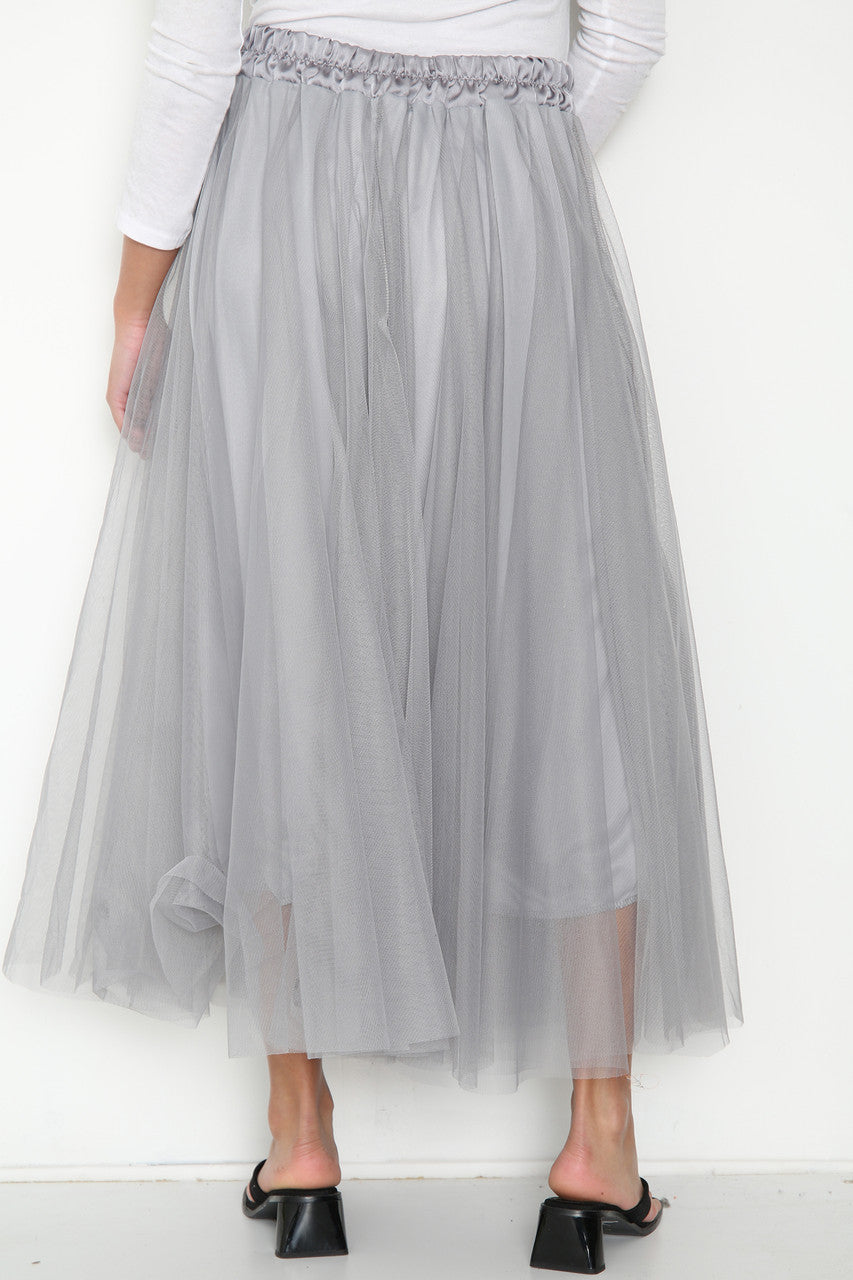 Ladies Skater Skirt Grey