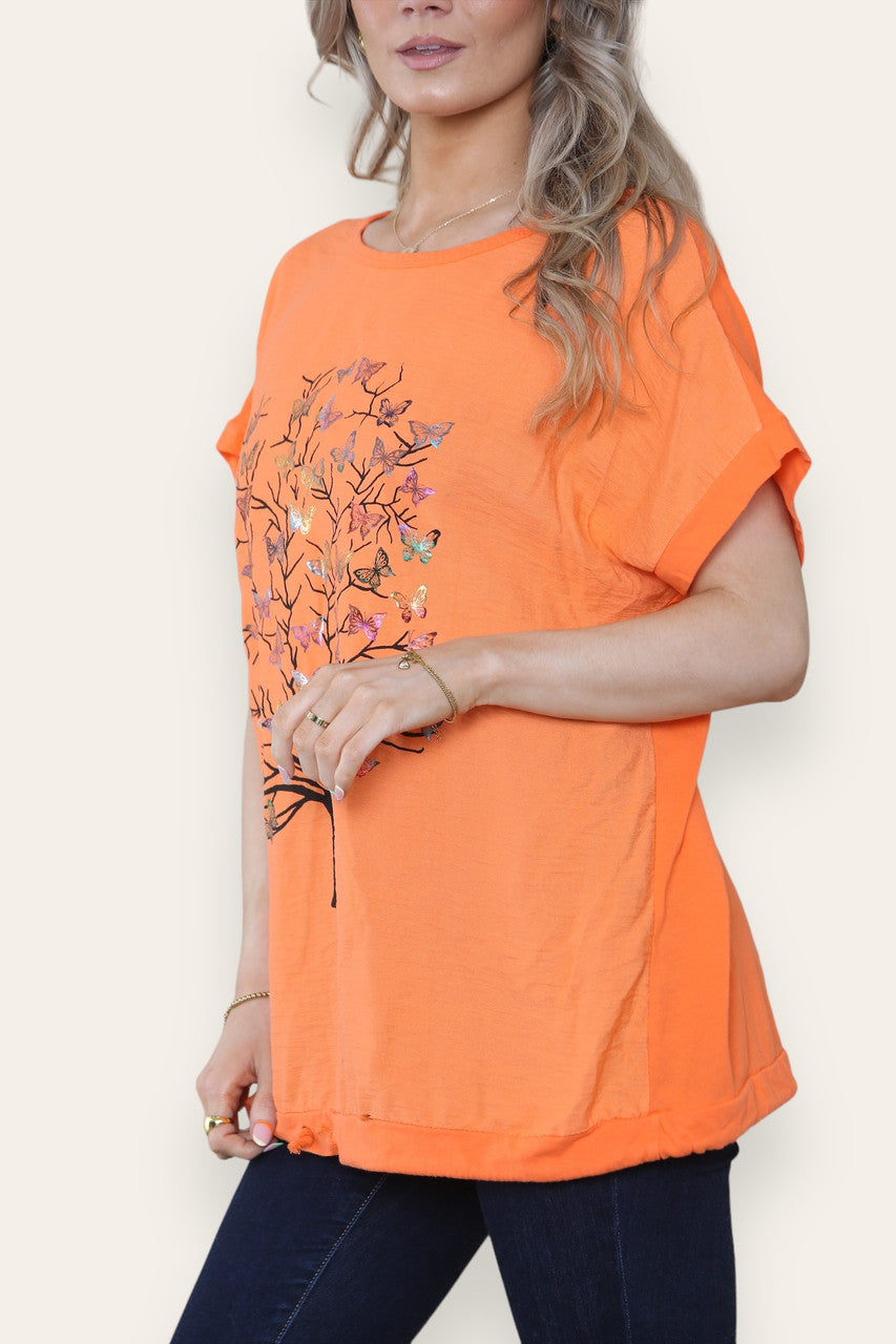 VLINDERBOOM FOLIE BOOMTOP ORANJE